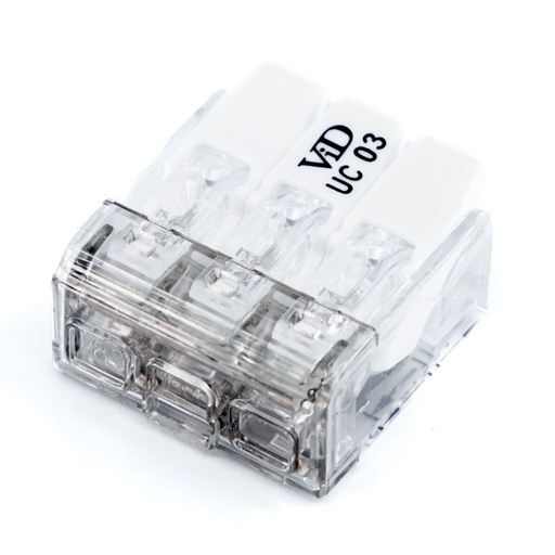 [031649] Tilslutningsklemme 3P 0,2-4,0mm²