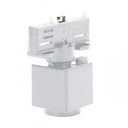 Schuko Adapter til tracklight 3F, Hvid