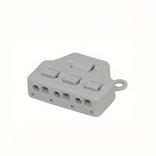 [035203] LED Power splitter 1 in 3 out, white
