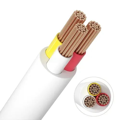 [036026] CCT - CTA LED Kabel, Hvid Rund Kappe